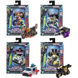 Transformers Toys Legacy Evolution Deluxe Shrapnel Crashbar Crosscut Prowl 5.5 Inch Action Figure Toy Birthday Gift