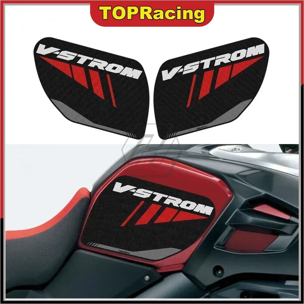 

Боковая накладка на бак мотоцикла, наклейка, защита наколенника, противоскользящий аксессуар для SUZUKI V-STROM 1000 XT ABS 2017-2020