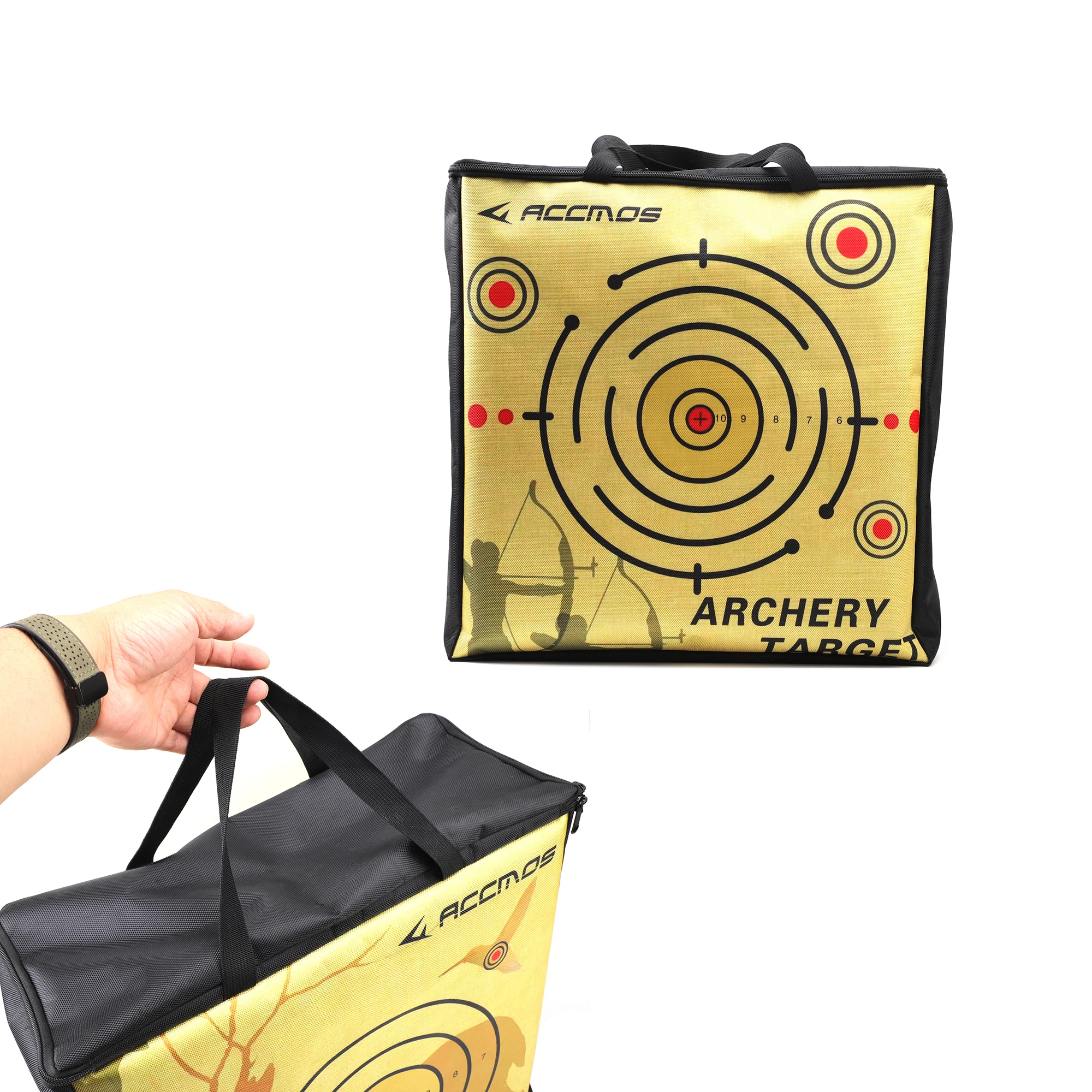 Archery Target Cover Bag Durable Oxford Fabric Size 47cm*47cm*20cm Portable Replaceable Water-resistance Shooting Accessory