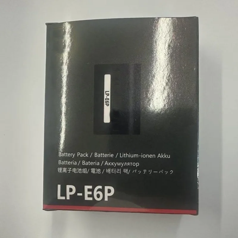 5 قطعة/10 قطعة 2130 مللي أمبير LP-E6P استبدال البطارية لكانون R5/R6/R7 DSLR-حزمة طاقة ليثيوم أيون عالية السعة مفككة بالكامل