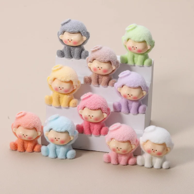 

Плюшевый ангел Лилит, мини-милые ювелирные аксессуары своими руками, слепая сумка, кукла Tide Play, украшения для рабочего стола из смолы, подарки для детей