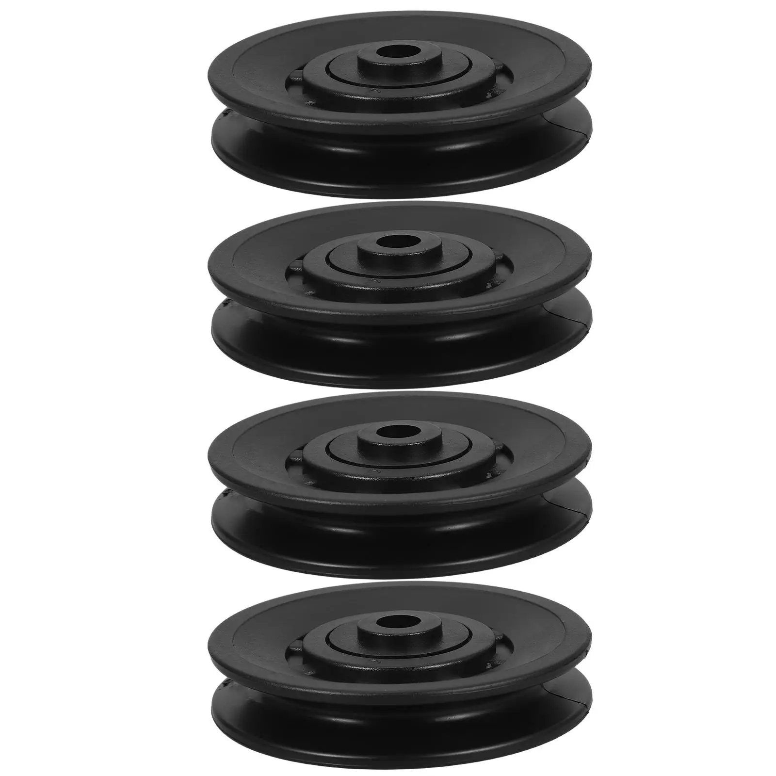 

4pcs Universal Wheel Pulley For Gym Durable Wearproof Pulley Wheels Anti impact Equipment Accessory