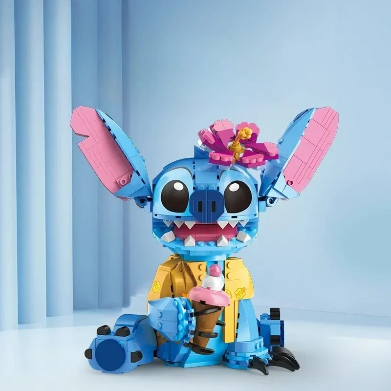 ديزني جديد 784 الربط الملاك متوافق الطوب الربط ألعاب تعليمية للأطفال الفتيات الفتيان عيد الميلاد هدية الكريسماس اللعب #4