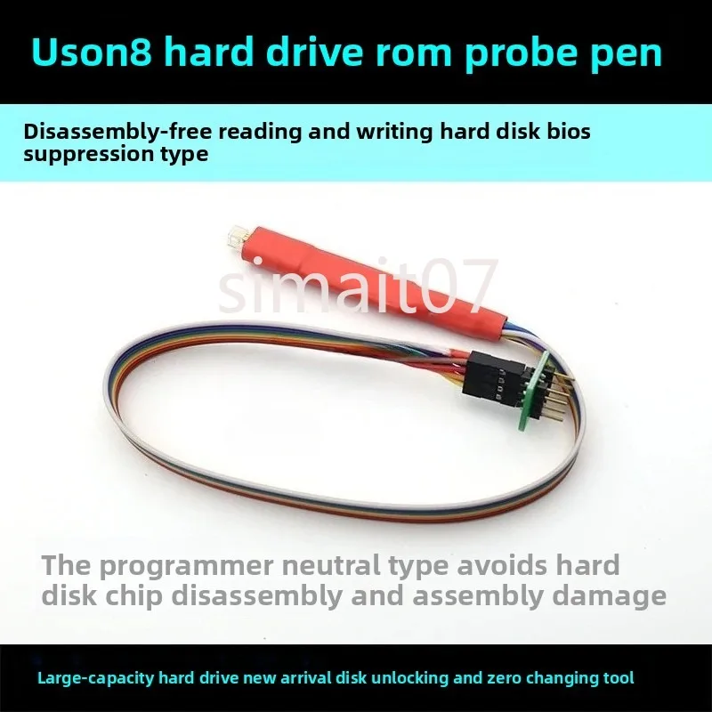 

USON8 Programmer Probe Pen — инструмент для чтения/измещения жесткого диска ПЗУ для работы с чипом не разборки