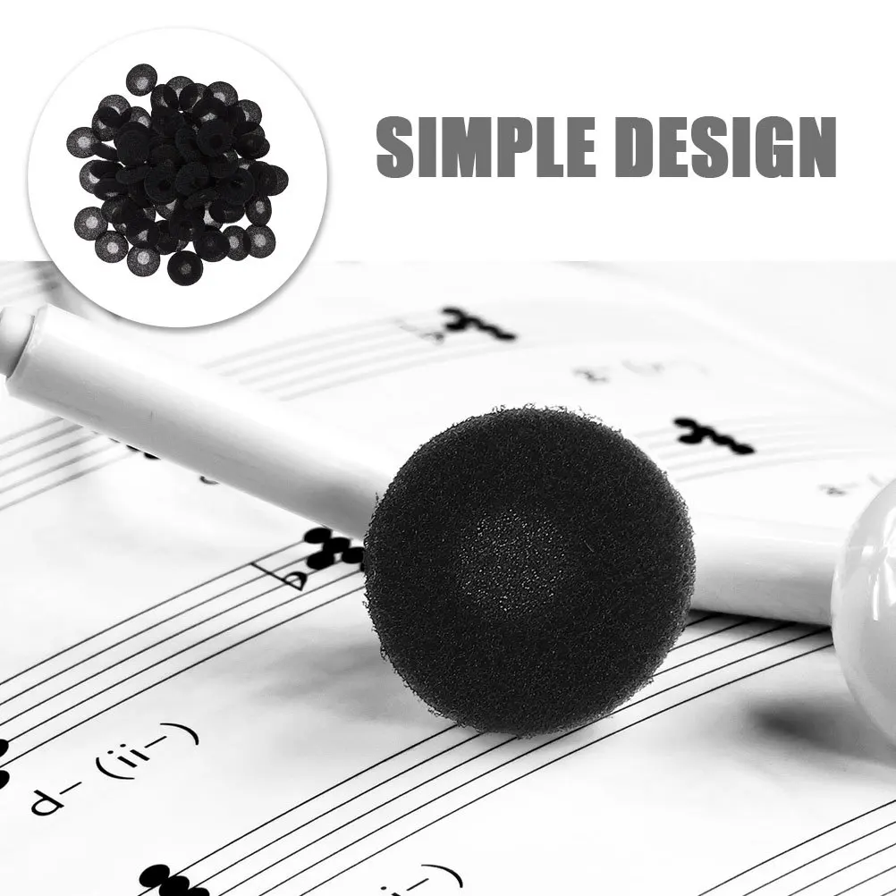 

200Pcs Earbud Covers Replacement Earphone Earpads Soft Comfortable Absorbable Sponge Tips for Secure Fit and Clear Audio