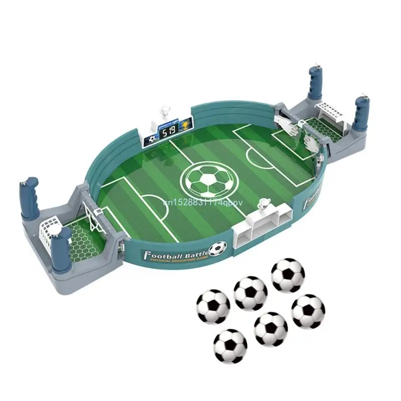 Toy Handheld Desktop Soccer Game Home Desk Gift for Kids and Adults Dropship