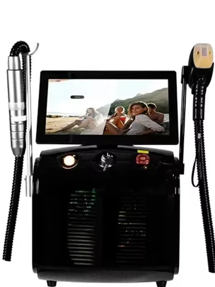 4000W salon use 808 diode Laser permanent Portable 2 in 1 picosecond laser tattoo removal and hair removal switched machine