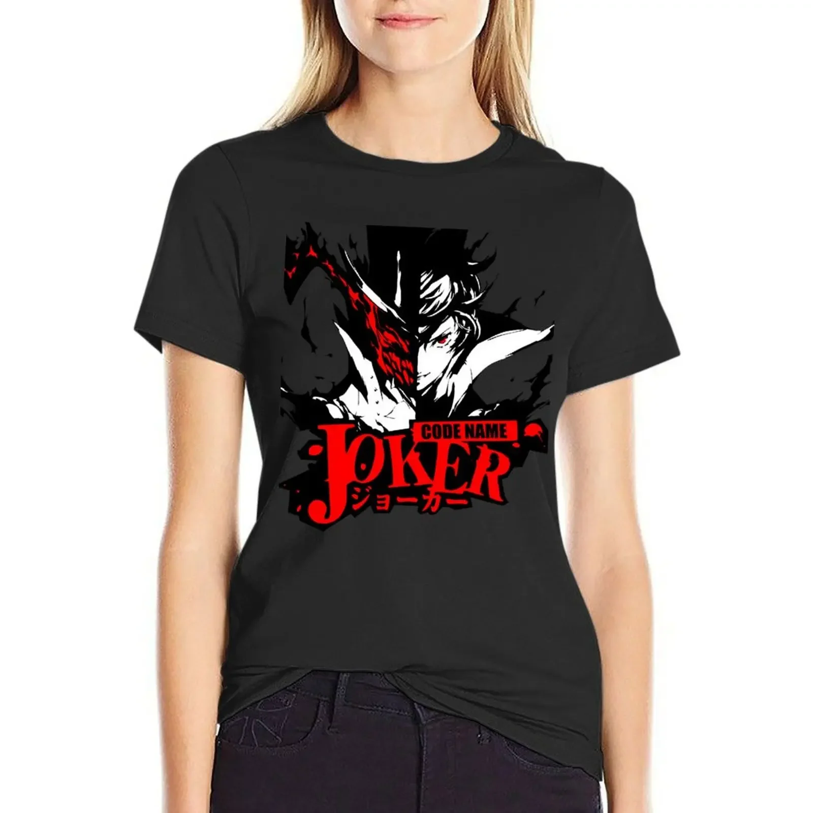 

Code name Joker Persona 5 Color 2 T-Shirt summer top aesthetic clothes cute clothes Women's clothing