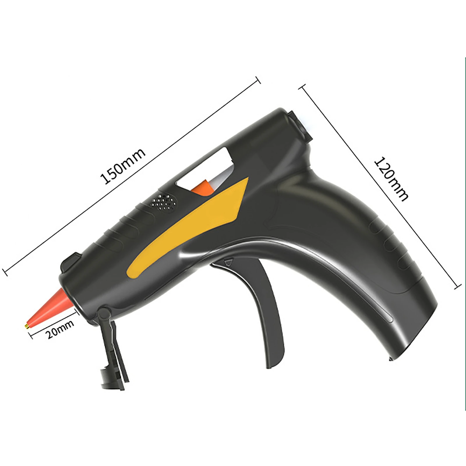 Imagem -02 - Pistola de Cola Quente do Derretimento 3.7v sem Fio com 30 Peças Cola Vara Quente sem Fio Ferramenta de Cola do Derretimento Ofício Faça Você Mesmo Reparação Vara Ferramenta Casa Diy