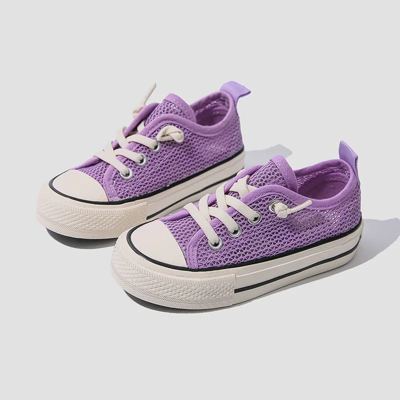 2023 primavera autunno Sneakers per bambini scarpe di tela scarpe da Skate sportive per bambini ragazze ragazzo Mesh Sneakers comode e traspiranti