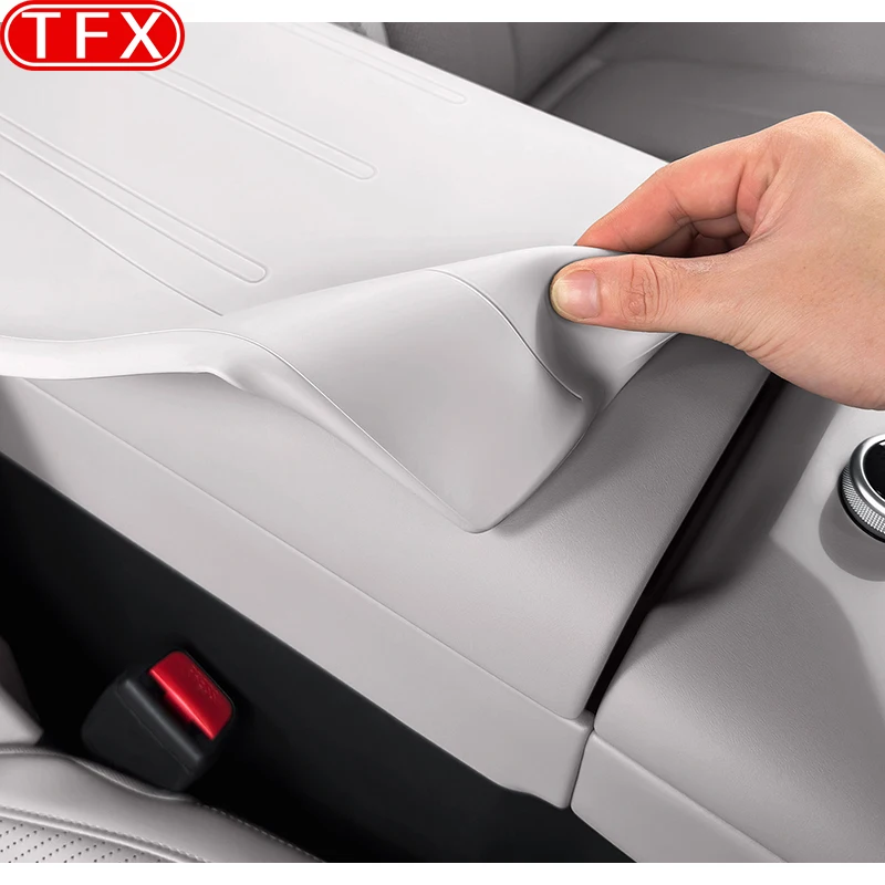 For BYD Leopard Titanium 7 2025 2026 Car Styling Armrest Box Cover Interior Center Console Armrest Protective Cover Accessories