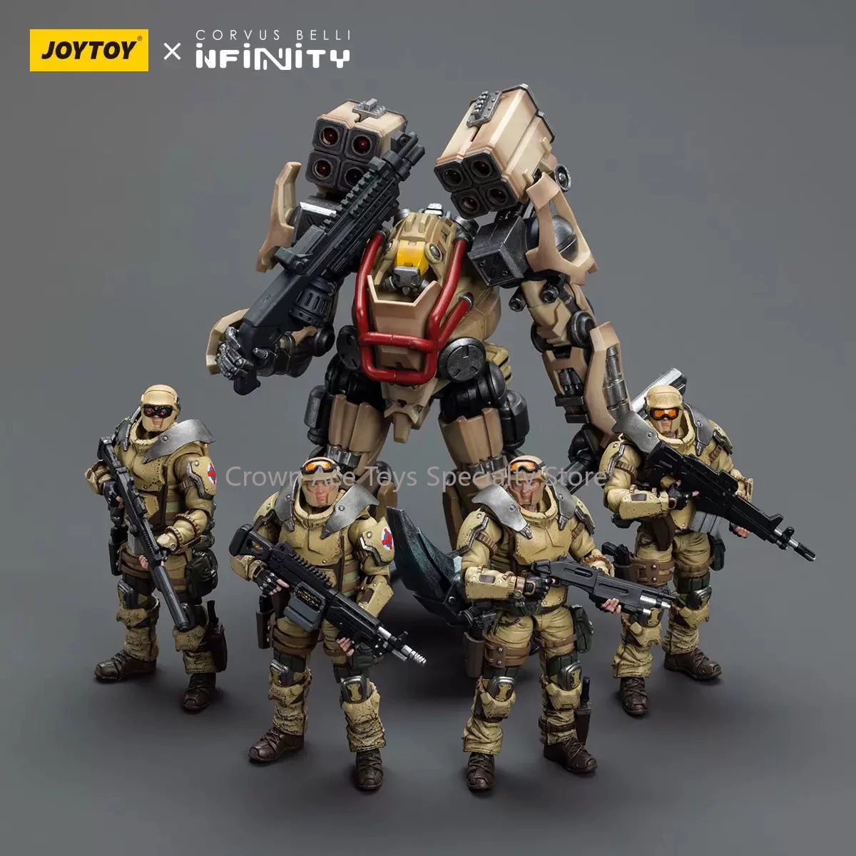 

JOYTOY INFINITY Armata-2 Proyekt Heavy Shotgun RATNIK Ariadna Marauders 5307th Range Unit Action Figure Toy Gift with Accessorie