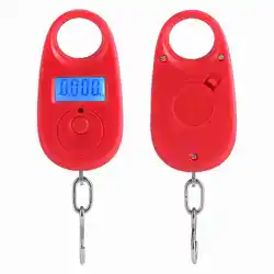 25kg 5g Mini Digital Scale Electronic Hanging Luggage Scale Accurate Fishing Pocket Weighing Scale LCD Display