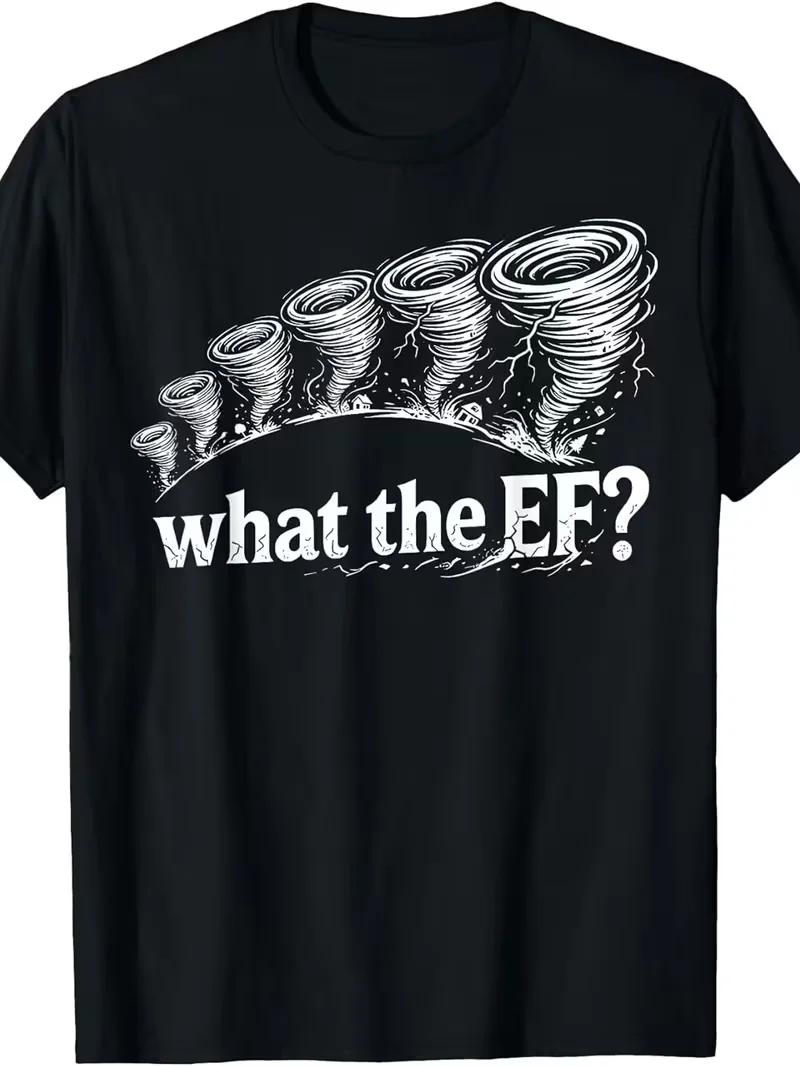 Sommer Jungen Mädchen Was ist die EF-Skala? Tornado Storm Chaser Meteorologie Humor T-Shirt für Kinder, Babys, Jugendliche, Männer, Frauen, Oversize, lässig – Detail 6