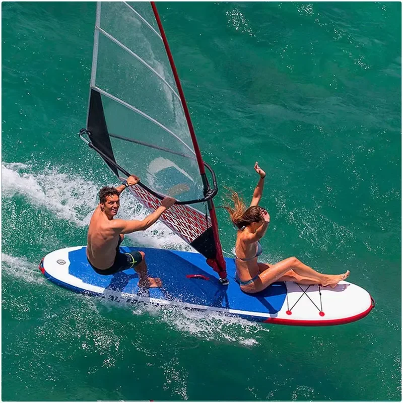 SUP Sail Windsurf Board Inflatable ISUP Paddle Board with Sail Kit  Adults Water Sports Surfing Gear 2025 New Design