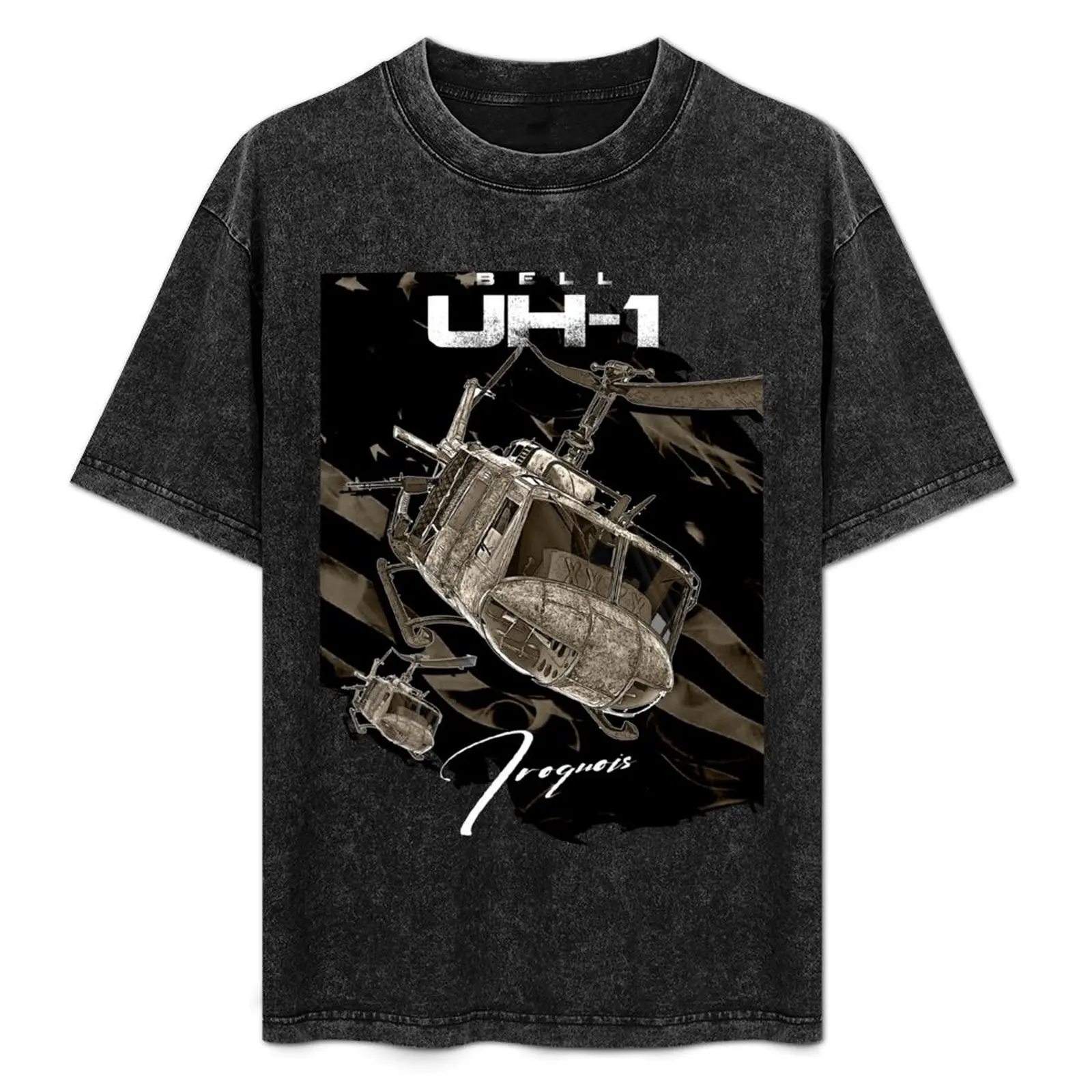 USA Bell UH-1 Iroquois Helicopter T-Shirt sports fans sublime clothes mens graphic t-shirts pack