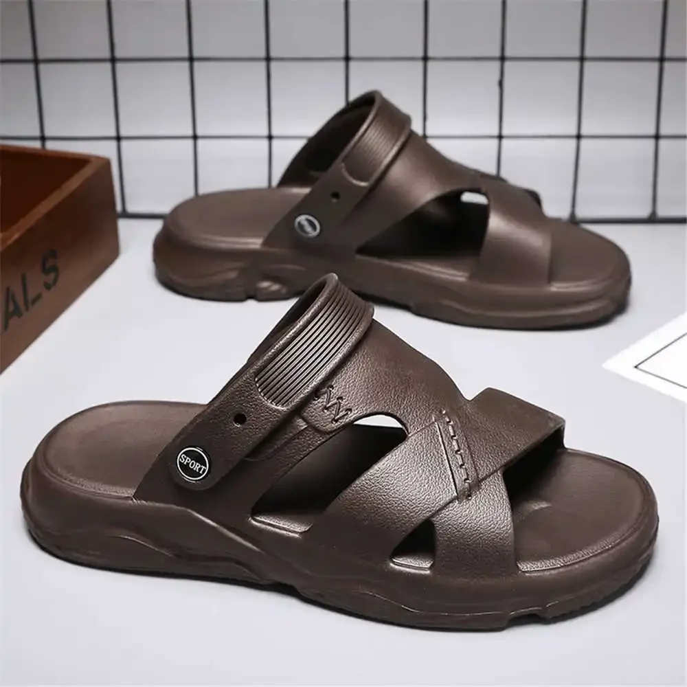 EVA Open Toe Men Slippers Home Blue Key Loafers Shoes Transparent Sandals Sneakers Sport Vietnam Overseas Famous Brands