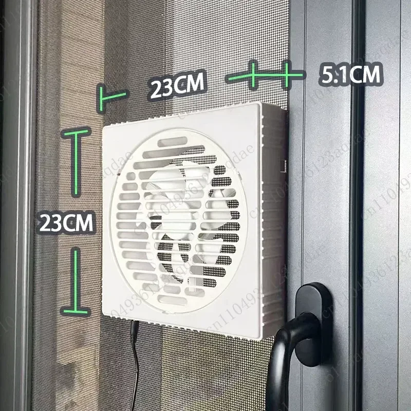 No Punching Screen Exhaust Fan Range Hood Exhaust Fan Ventilation Fan Household Kitchen Exhaust Pipe Range Hood