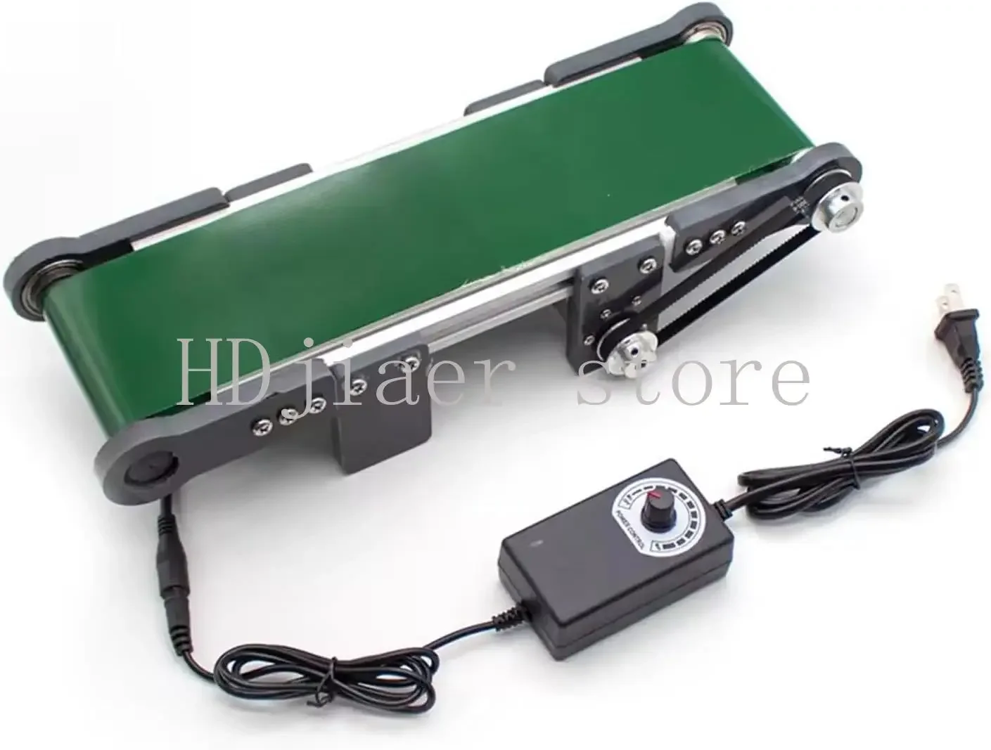 

Customized 10x1200mm Electric Desktop Conveyor Belt, Spare Belt Thickness 2MM, and 12v Motor