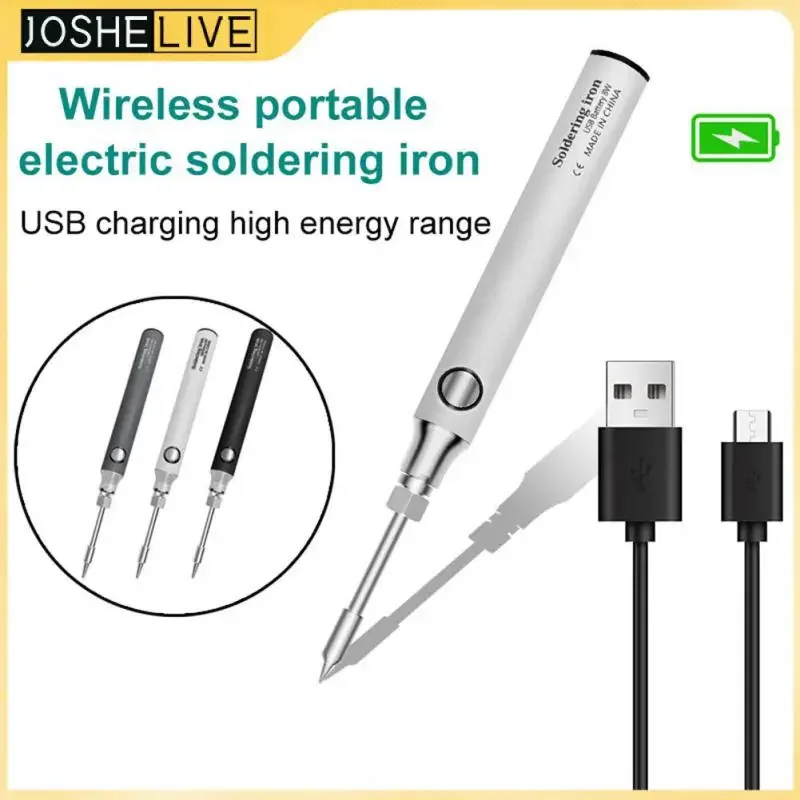 

High Quality Assurance Wireless Charging Electric Soldering Iron Suitable For Various Welding Operations Tin Soldering Iron