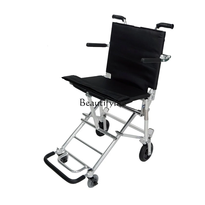 

Trolley Lightweight Folding Aluminum Alloy Travel Wheel Boarding Aircraft Ultra Light Portable