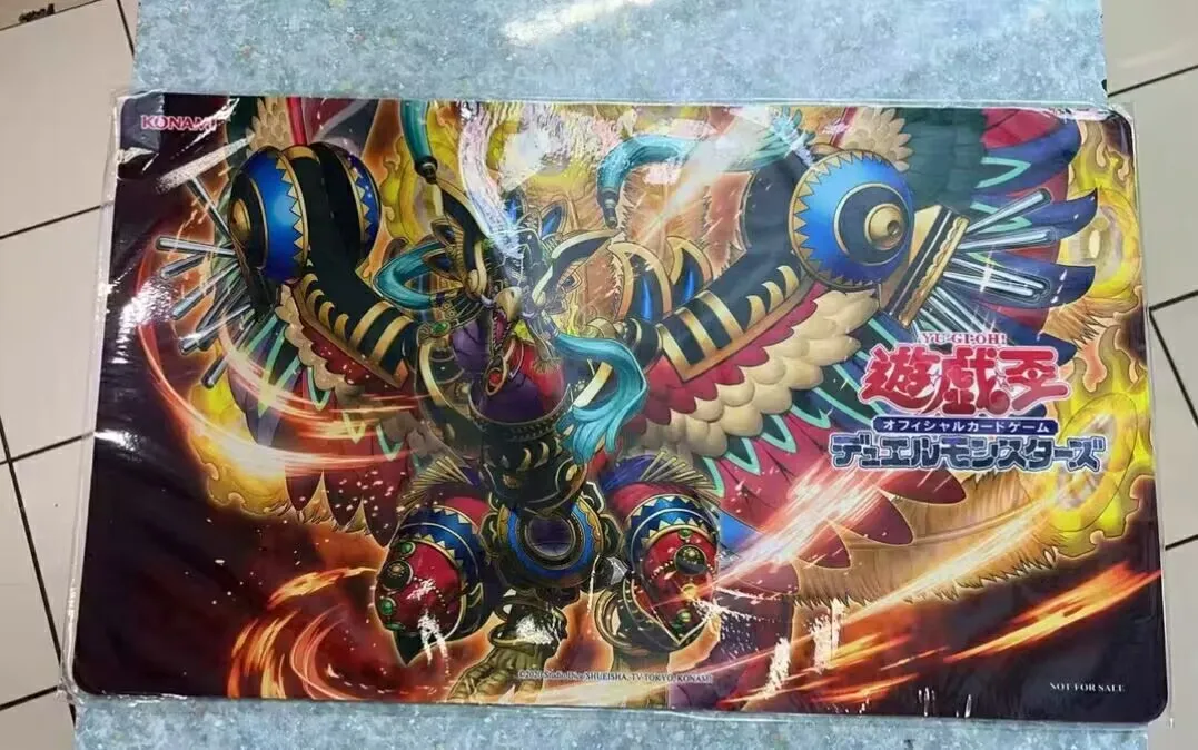 Югиох KONAMI Duel Monsters Священный Огненный Король Гаруникс Официальная коллекция Запечатанный игровой коврик