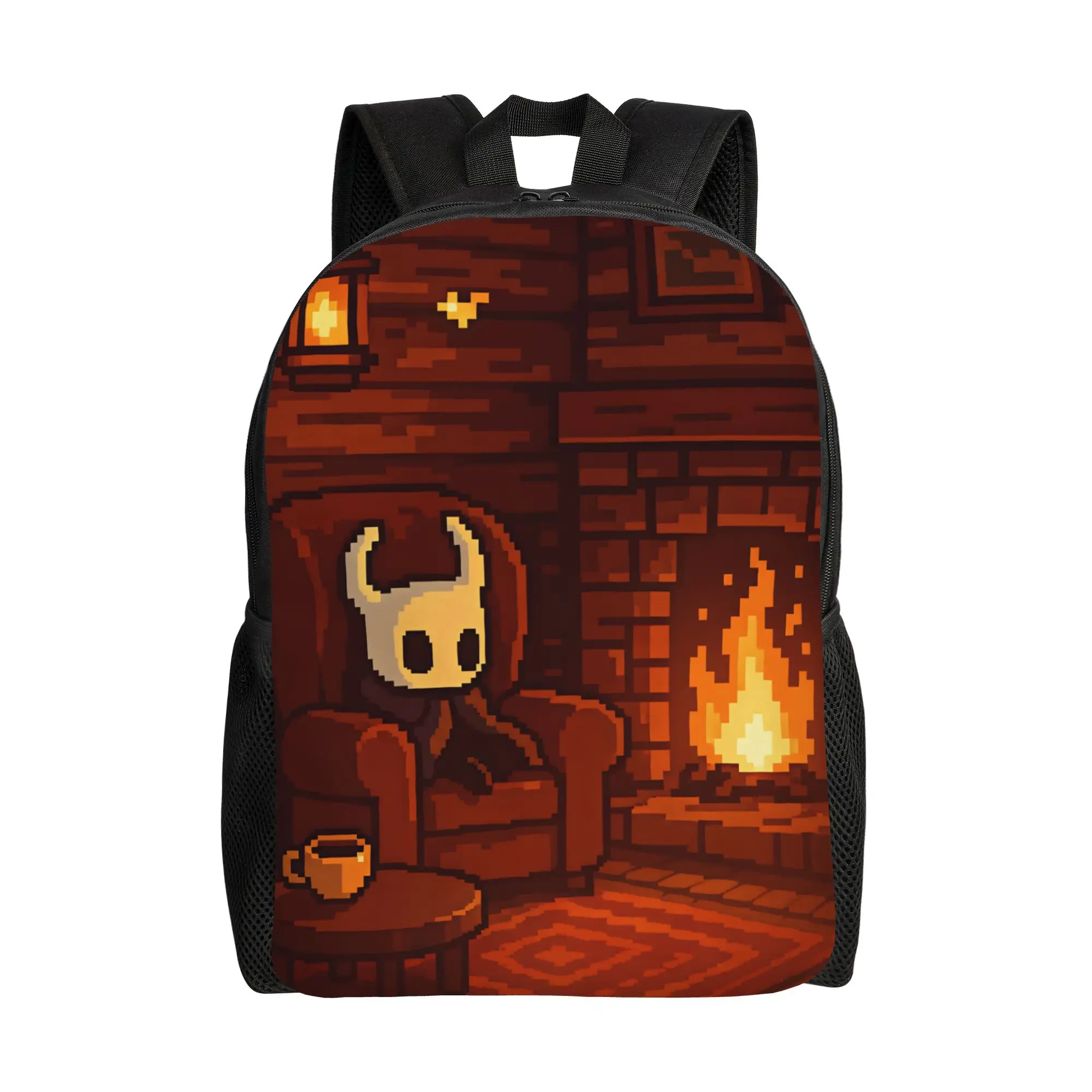 Hollow Knights Backpack Youth  Big Backpacks Polyester Pretty School Bags College Design Rucksack
