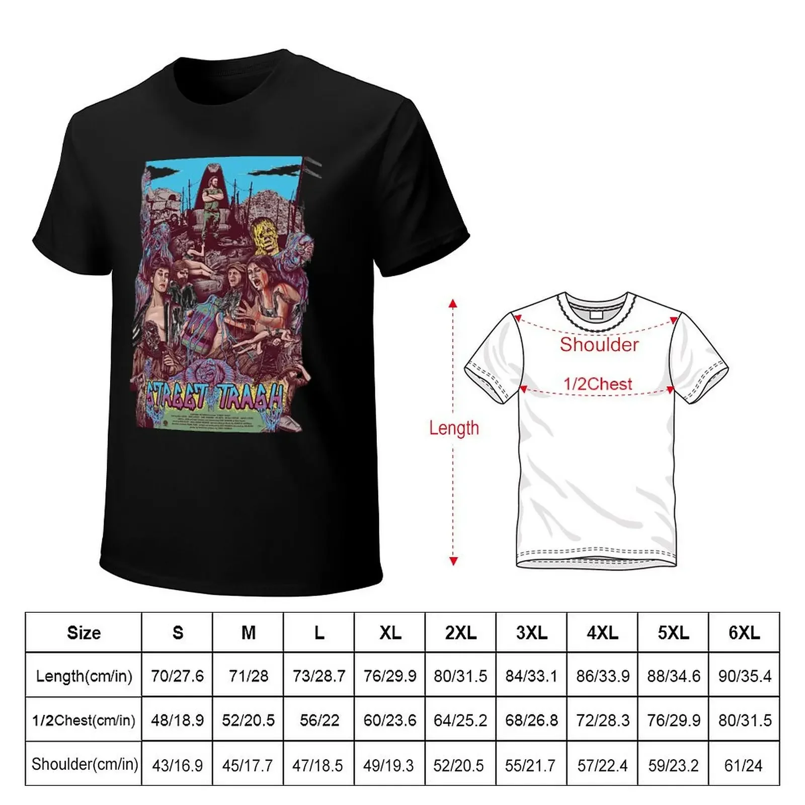 Street Trash (80s Splatter Melt Horror Movie) T-Shirt anime plus sizes shirts men graphic