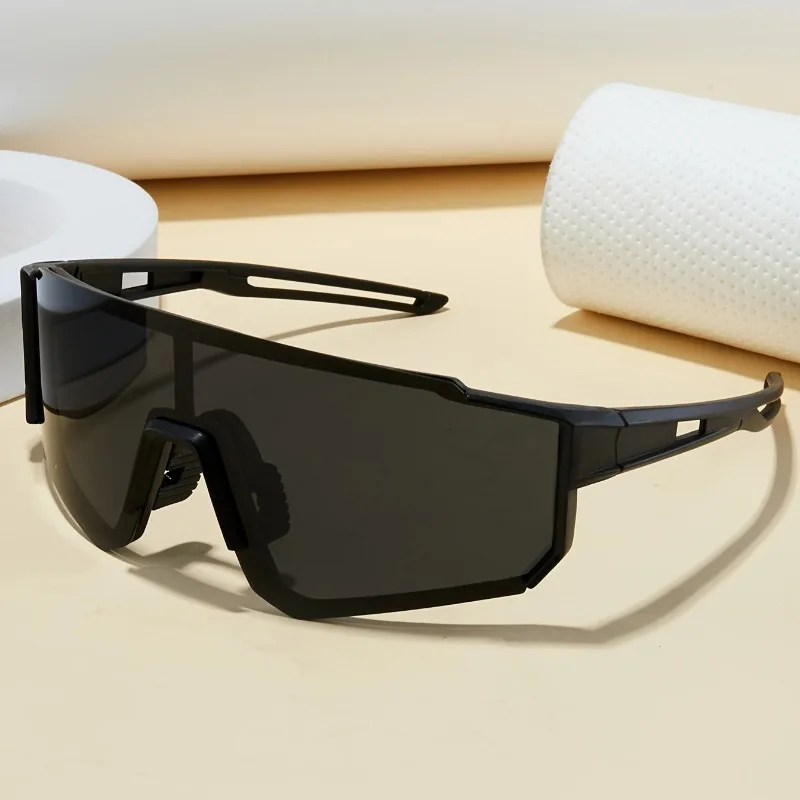 New Men's Large Frame Sports Glasses Outdoor Bicycle Sunglasses Mountaineering Men's and Women's Fashion Sunglasses