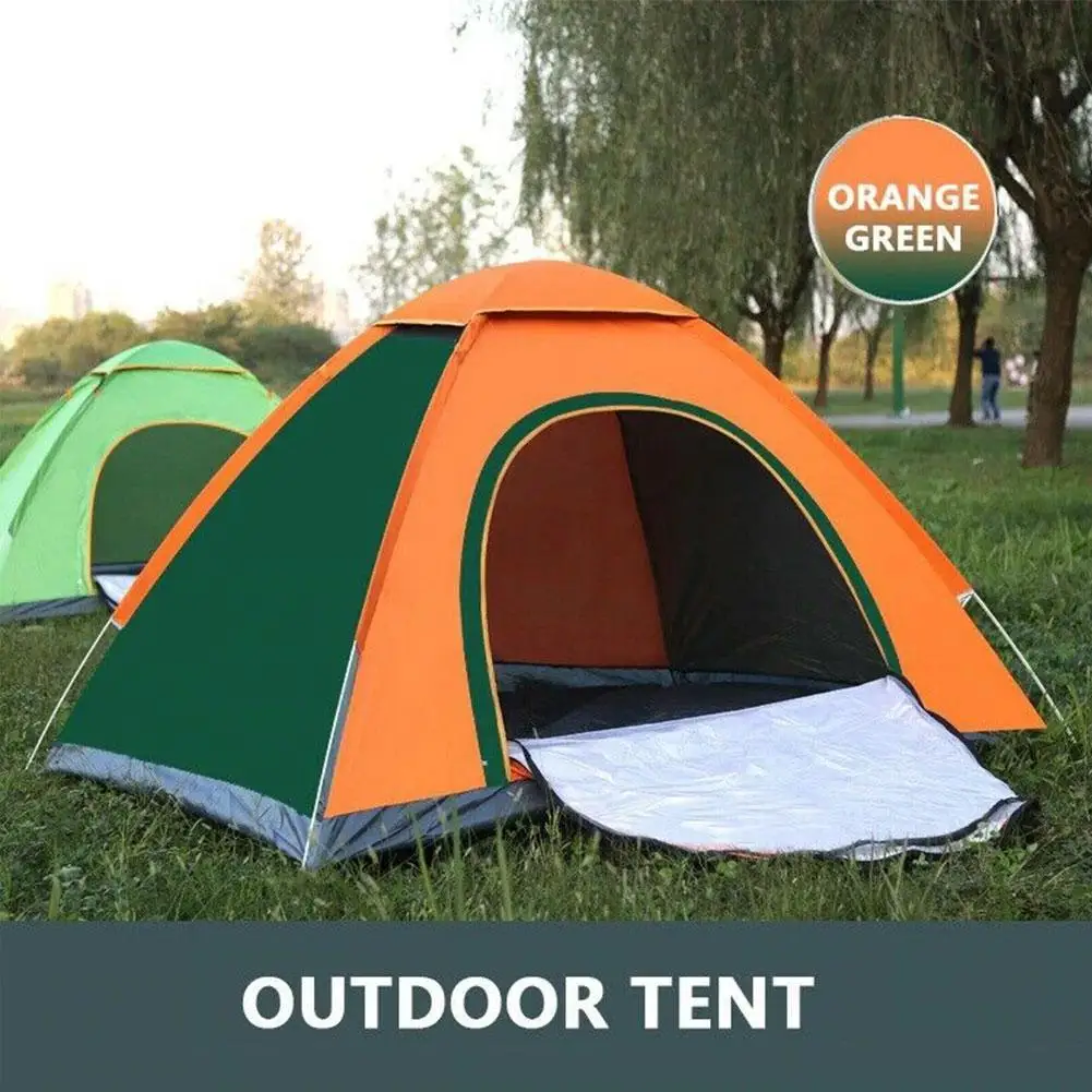 1Pcs Automatic Tent Outdoor Family Camping Tent Camp Tents Ultralight Instant Shade For 2-3 Person Tourist Hiking Tent Easy Open