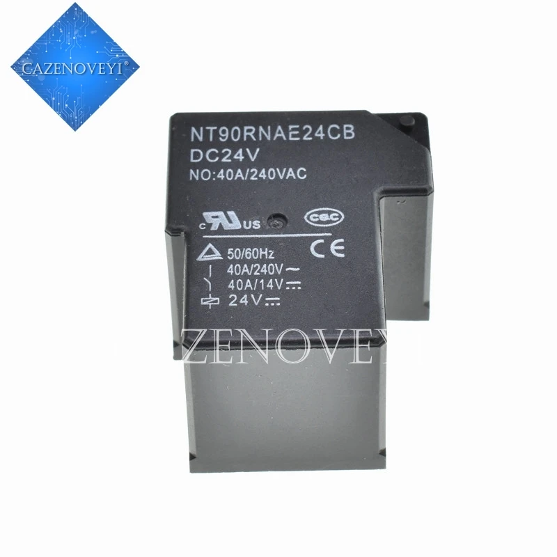 

5pcs/lot NT90RNAE12CB NT90RHAE24CB DC12V NT90RNAE24CB DC24V 4PINS 40A 12VDC 24VDC Power Relay