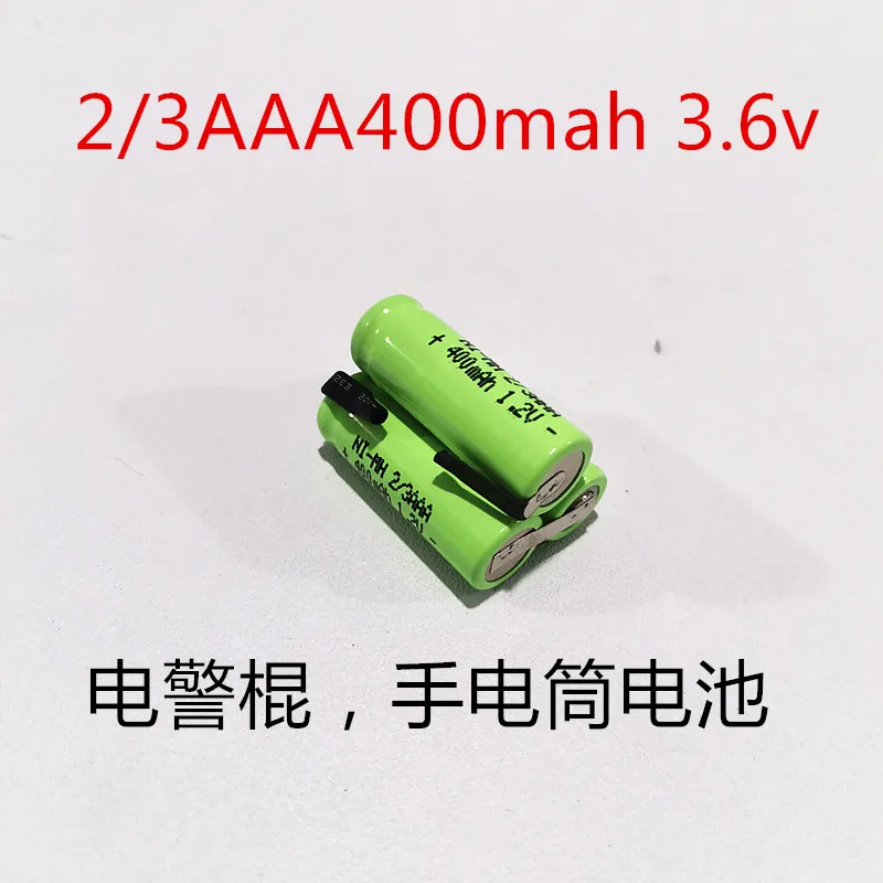 2/3AAA 400mAh 1.2v 3.6v 4.8V 6V NiMH części baterii akcesoria do urządzeń