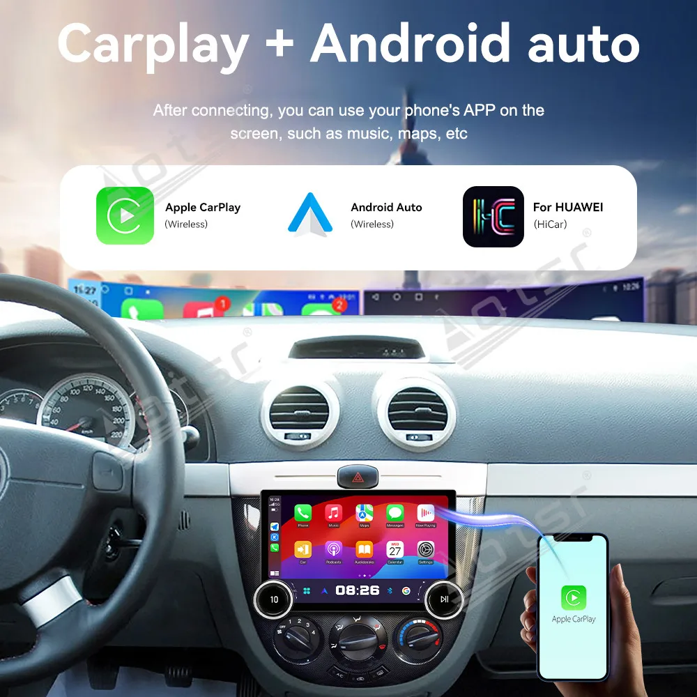 Radio para Auto con Pantalla Táctil de 11.5 Pulgadas y Android 15 para Buick Velite 6 2019-2022, Pantalla Multimedia, Navegación GPS, Carplay Inalámbrico, DSP