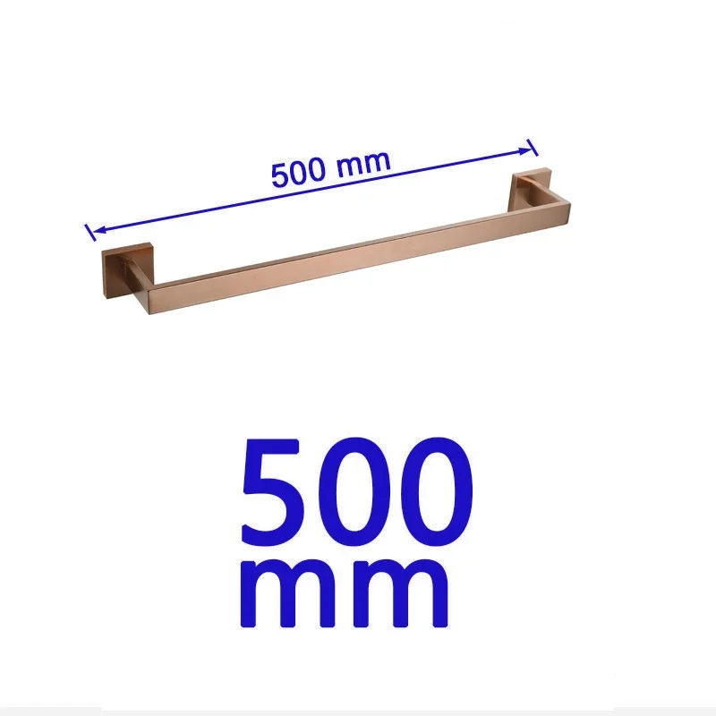 Geborsteld roségouden handdoekenrek, badjashaak, badkamerbeslagaccessoires - afbeelding 1