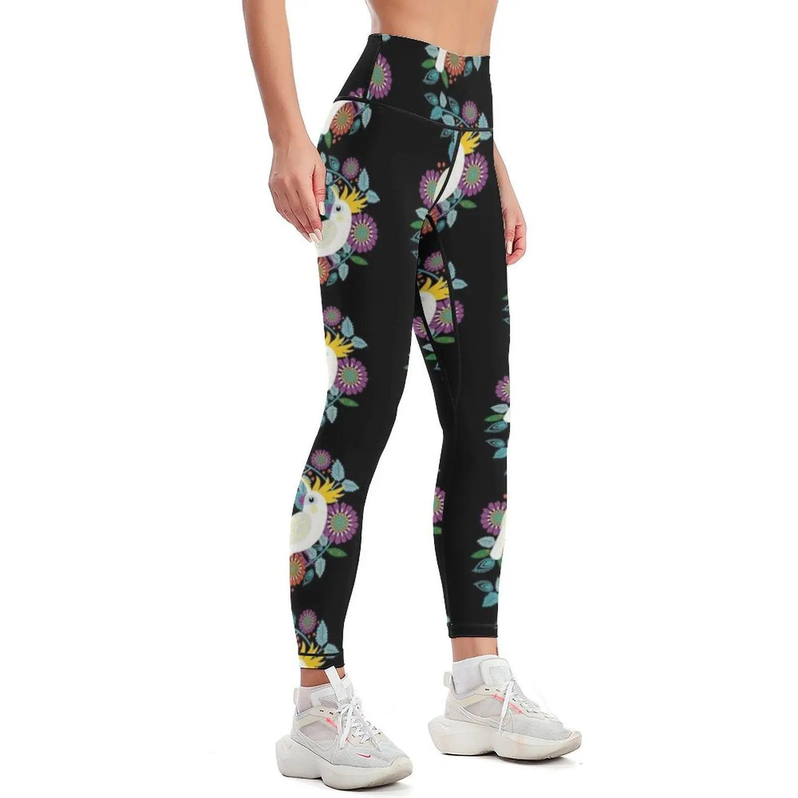 Tropical Cockatoo Leggings sports for gym fitness set gym Fitness clothing Womens Leggings