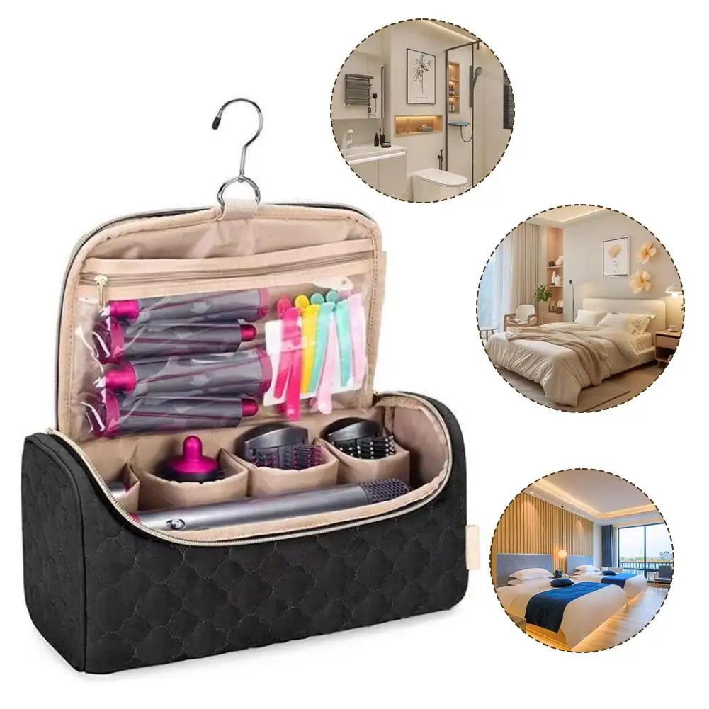 

Многофункциональная портативная сумка для хранения - косметический пылезащитный защитный чехол-органайзер для фена, дорожный чехол, сумка для инструментов для укладки