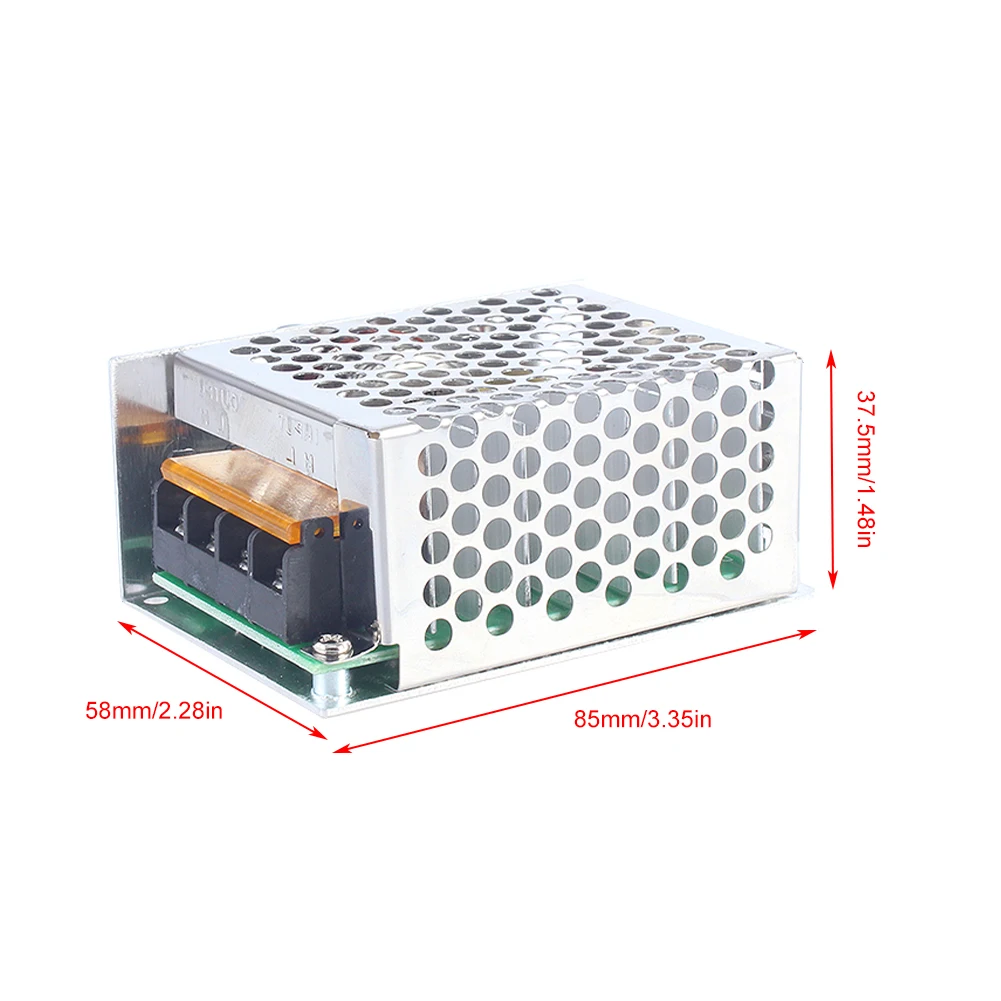 AC 220V 4000W Thyristor Voltage Regulator Speed Temperature Light Volt Dimmer Adjuster Controller Easy & Safe to Use High Power