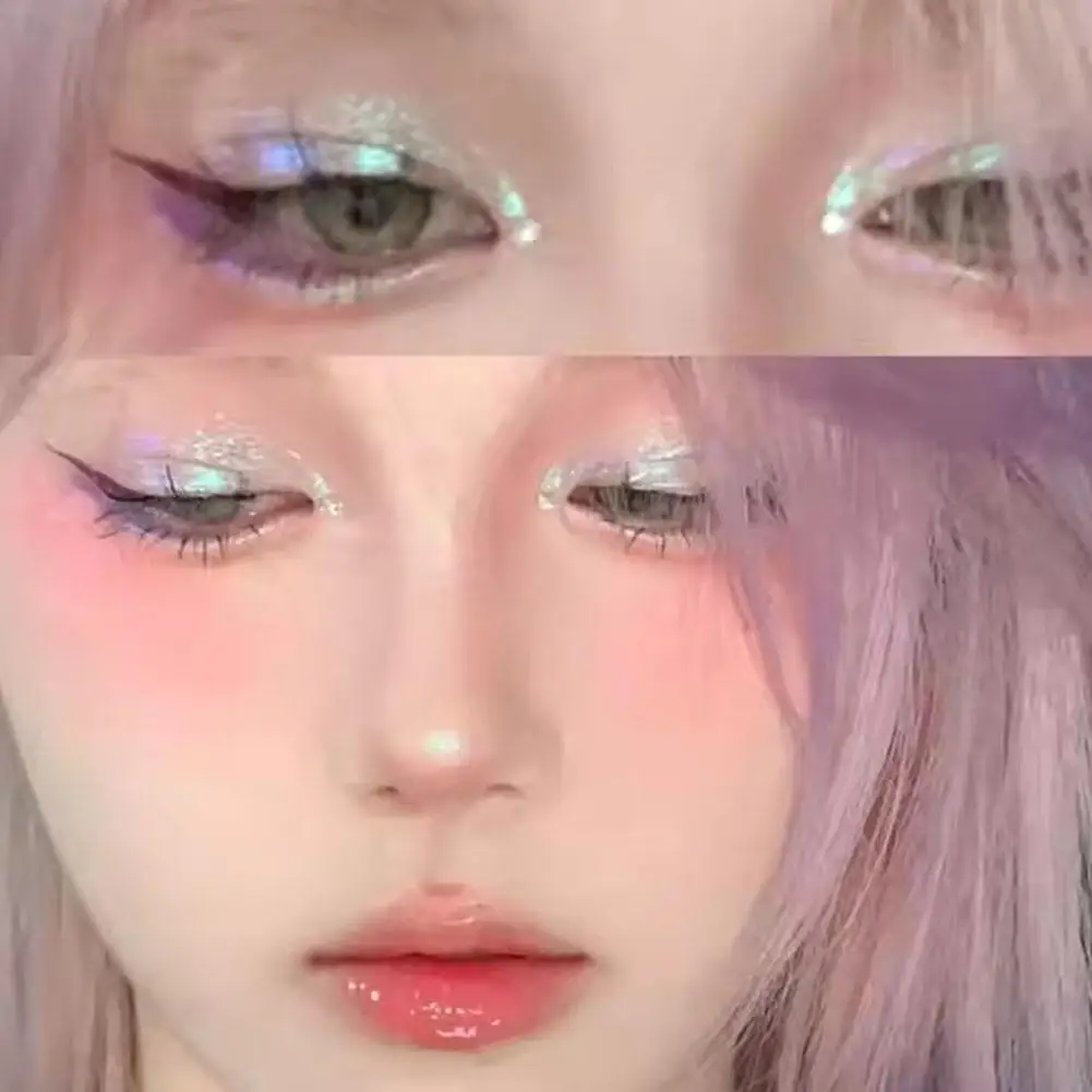 Sombra de olho monocromática ultra flash destaca iluminar bicho da seda remoção dos olhos sem maquiagem deitado sombra de paleta à prova dwaterproof água