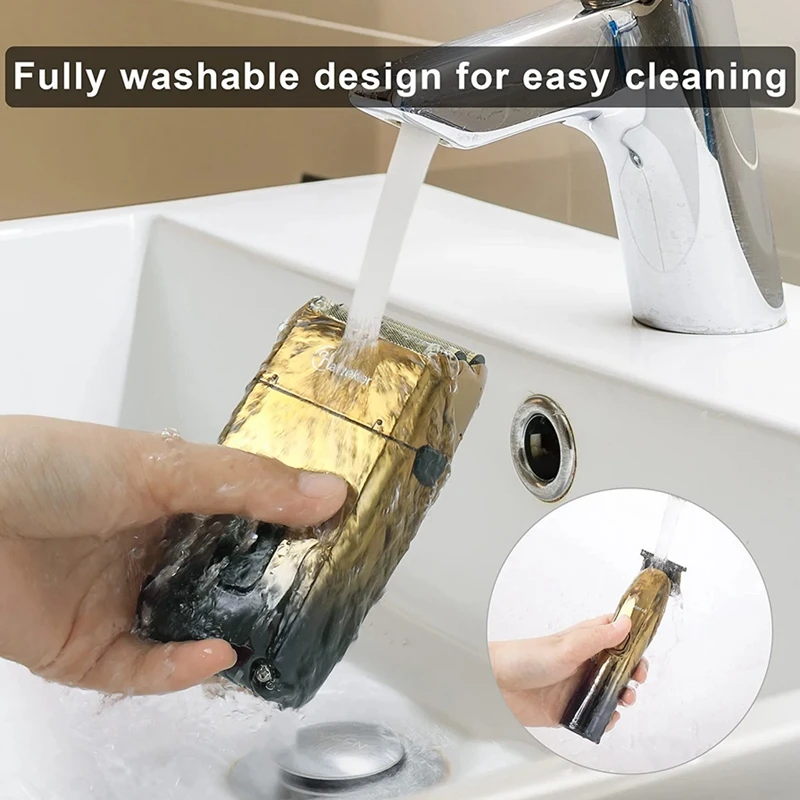 3-شفرة نظام قابلة للشحن ماكينة حلاقة كهربائية للرجال قوية شعر اللحية الحلاقة الكهربائية الرطب الجاف رئيس أصلع آلة الحلاقة