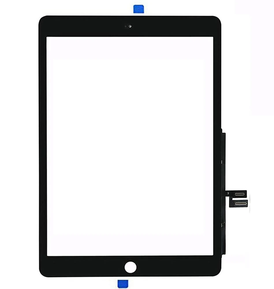 

Для iPad 7/8 2019 2020 7/8, дигитайзер сенсорного экрана, поколение 10,2 дюйма, замена переднего стекла в сборе (без кнопки «Домой»