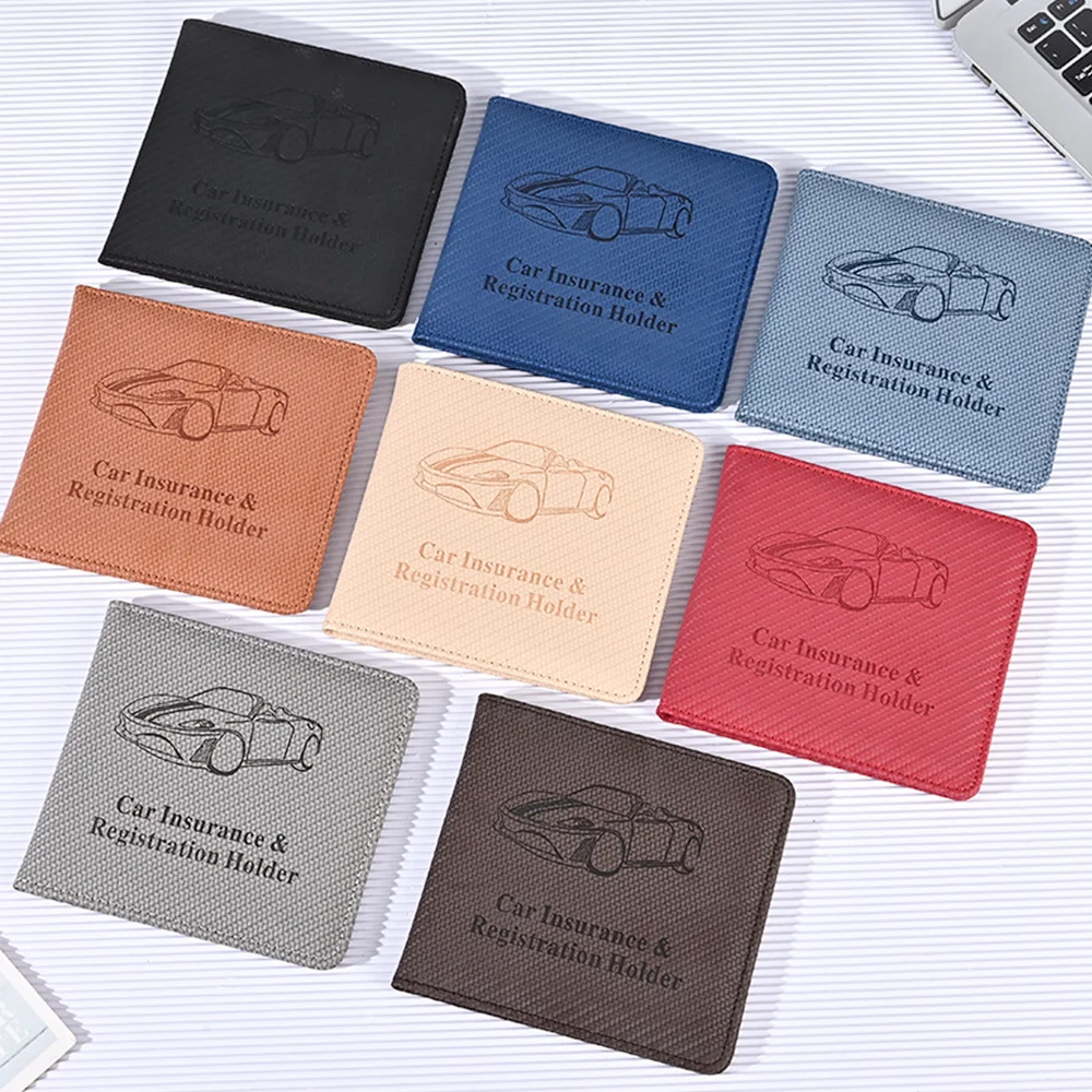 Car Accessories For Elderly - Auto-Zulassungs- und Versicherungskartenhalter, Fahrzeug-Handschuhfach-Organizer, Auto-Innenausstattung für
