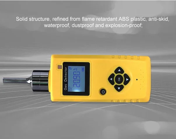 Portable Automotive Co Carbon Monoxide Exhaust Gas Analyzer For Measuring Flue Gases