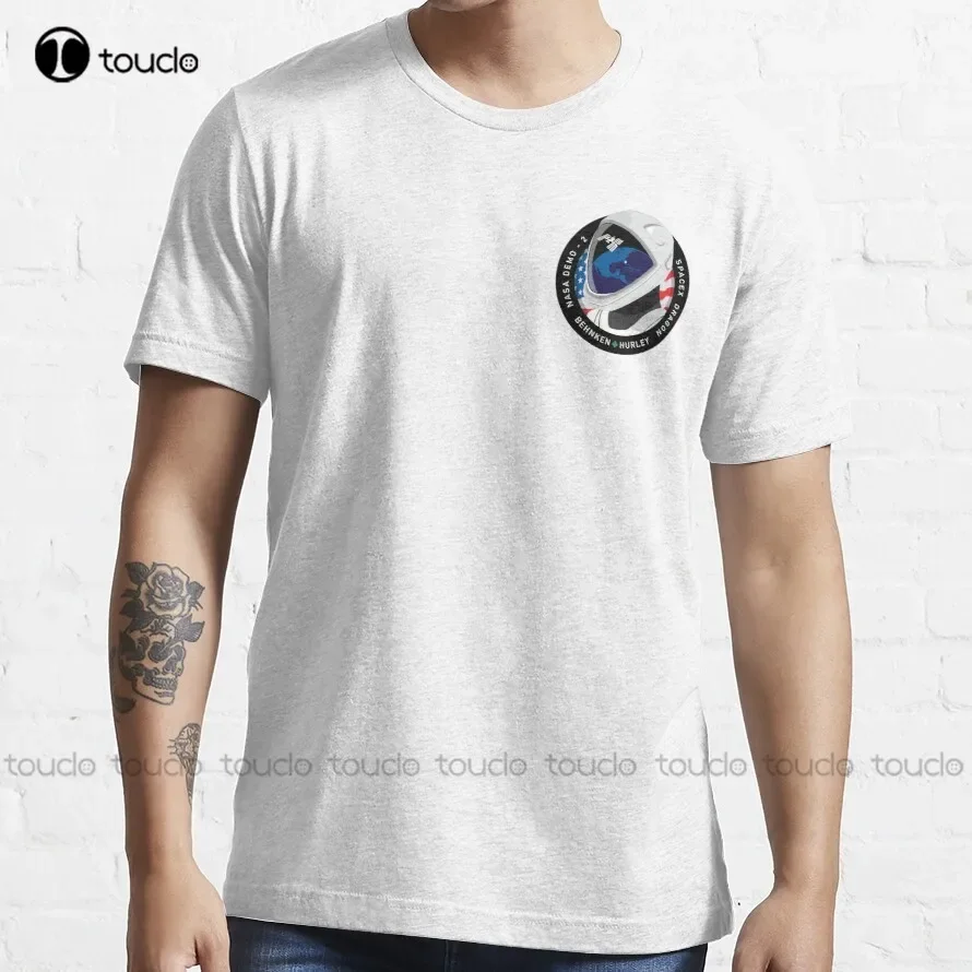Spacex Crew Dragon Trending T-Shirt White T Shirts For Women Tee T Shirts Digital Printing Harajuku Streetwear Xs-5Xl Cartoon
