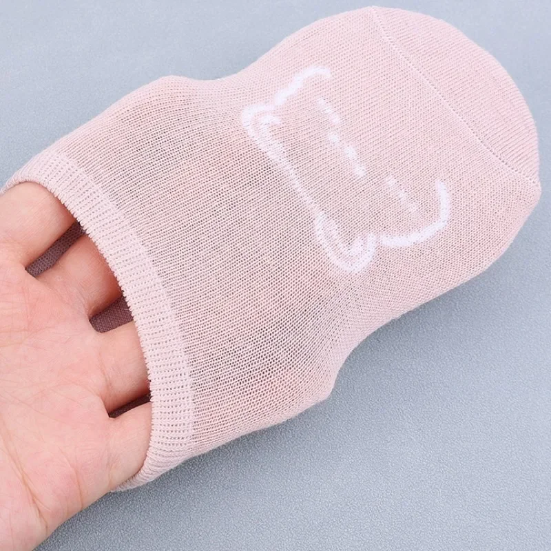 Women Short Boat Socks Girls Invisible Ultrathin Solid Elastic Boat Hosiery Lady Fresh Cute Breathable Shallow Mouthed Thin Sock image 5