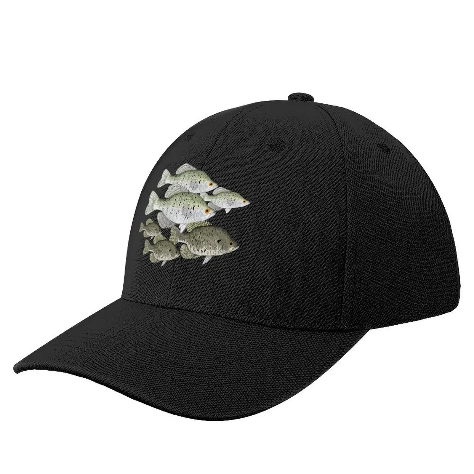 Crappie School Baseball Cap Dropshipping Fashion Beach birthday Women Caps Men's