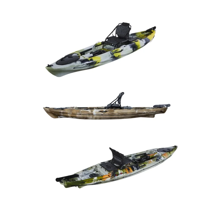 2025 Factory New 3.66M Meter Kayak Fishing Boat For One Person Use On The Lake Or Sea