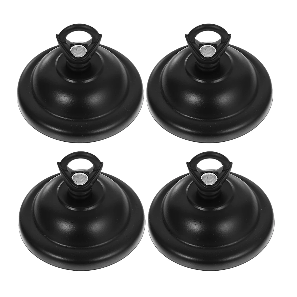 

4pcs Vintage Ceiling Lamp Cover Plates Chandelier Canopy Parts Pendant Light Mounting Brackets Metal Hardware For Home Bar Cafe