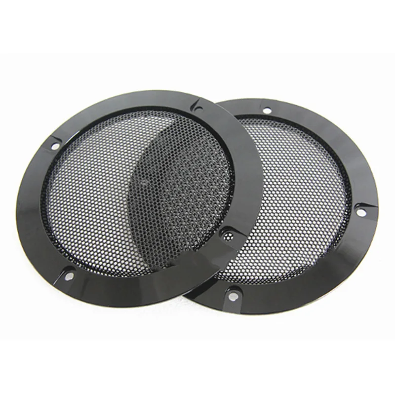 2Pcs 4 Inch Speaker Speaker Grille Speaker Face Shield Replaceable Round Speaker Protection Grille