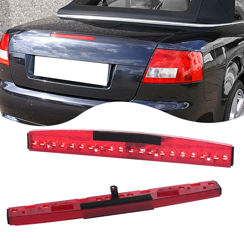 

8E5945097C Дополнительный стоп-сигнал для Audi A4 RS4 S4 B6 B7 2001-2008, сигнальная лампа, аксессуар для высокого стоп-сигнала
