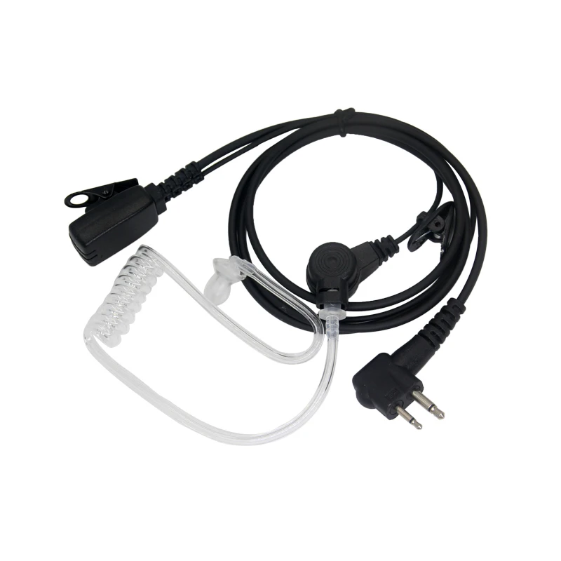 XIERDE-Casque talkie walperforé avec micro, radio bidirectionnelle, Motorola CP200, CP1200, CLS1110, CLS1410, CLS1450, GP300, GP3688, A8